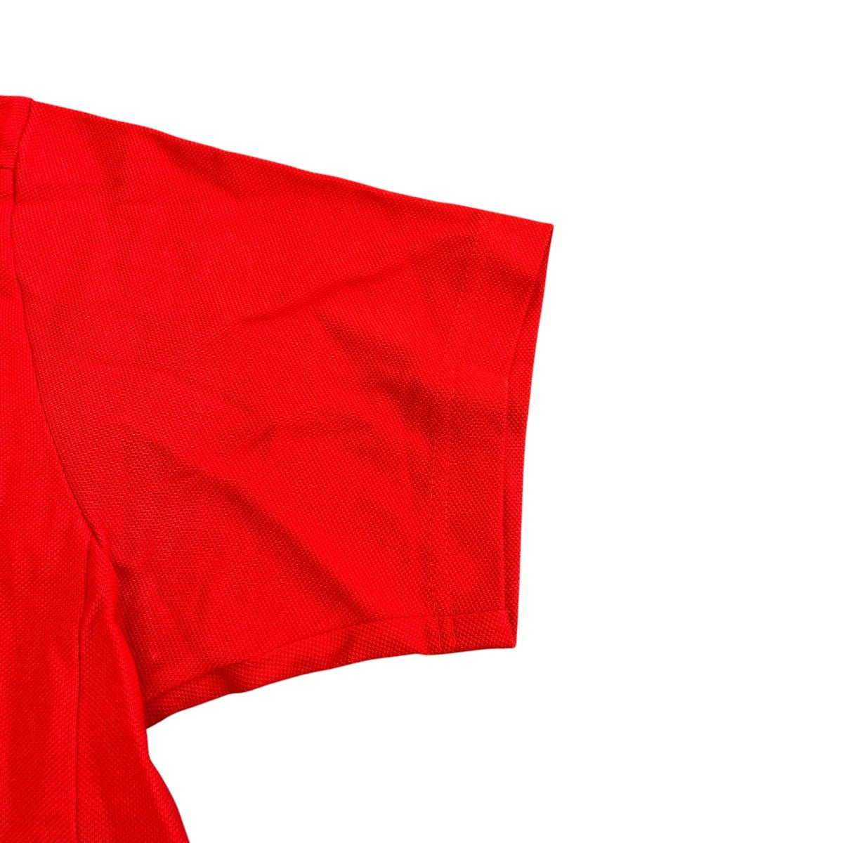 LACOSTE×COMME des GARCONS SHIRT コットン鹿の子アシンメトリーポロシャツポロシャツFL-T003 古着・中古-4枚目のアイテム画像