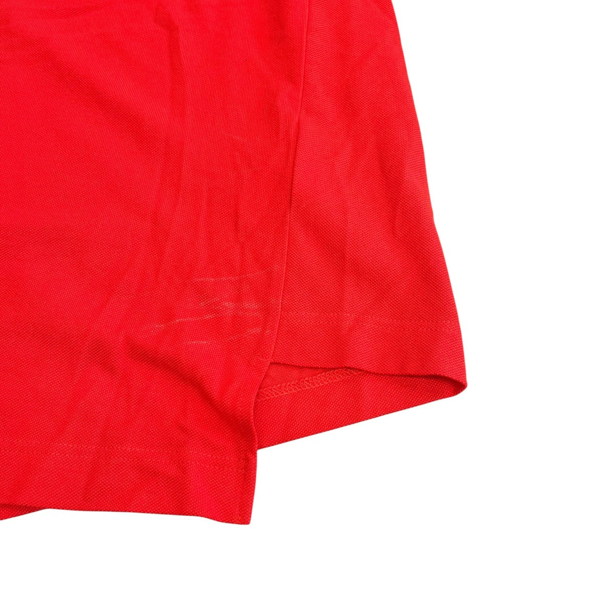 LACOSTE×COMME des GARCONS SHIRT コットン鹿の子アシンメトリーポロシャツポロシャツFL-T003 古着・中古-5枚目のアイテム画像