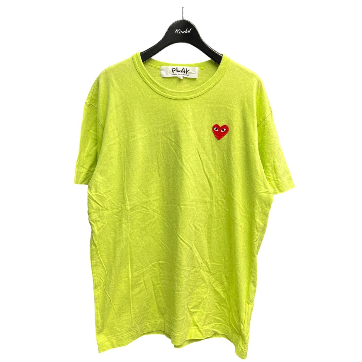 コムデギャルソン カットソー PLAY COMME des GARCONS(プレイコムデギャルソン) AD2022半袖