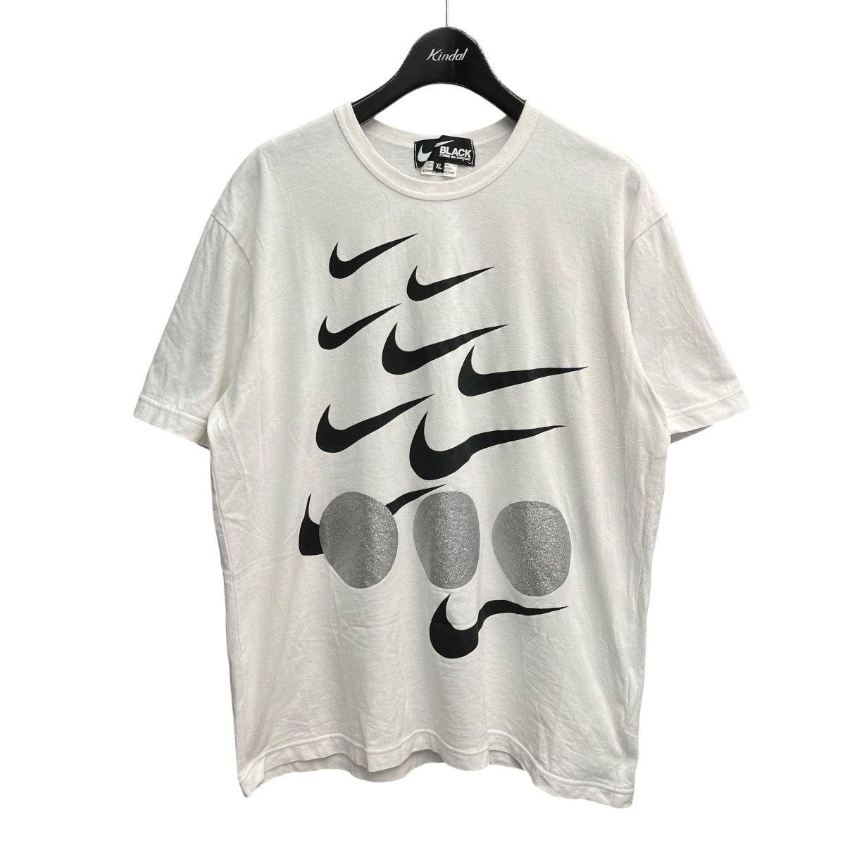 BLACK COMME des GARCONS×NIKE 25SS半袖カットソー1O-T103 古着・中古-1枚目のアイテム画像