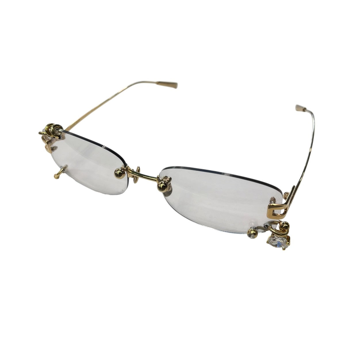 AMBUSH Pierced Sunglasse眼鏡12114551 古着・中古-1枚目のアイテム画像