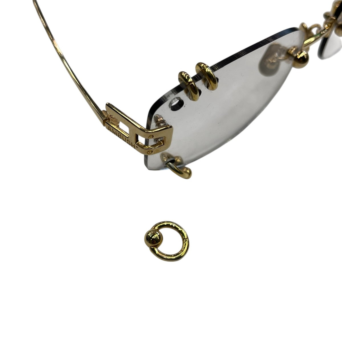 AMBUSH Pierced Sunglasse眼鏡12114551 古着・中古-7枚目のアイテム画像