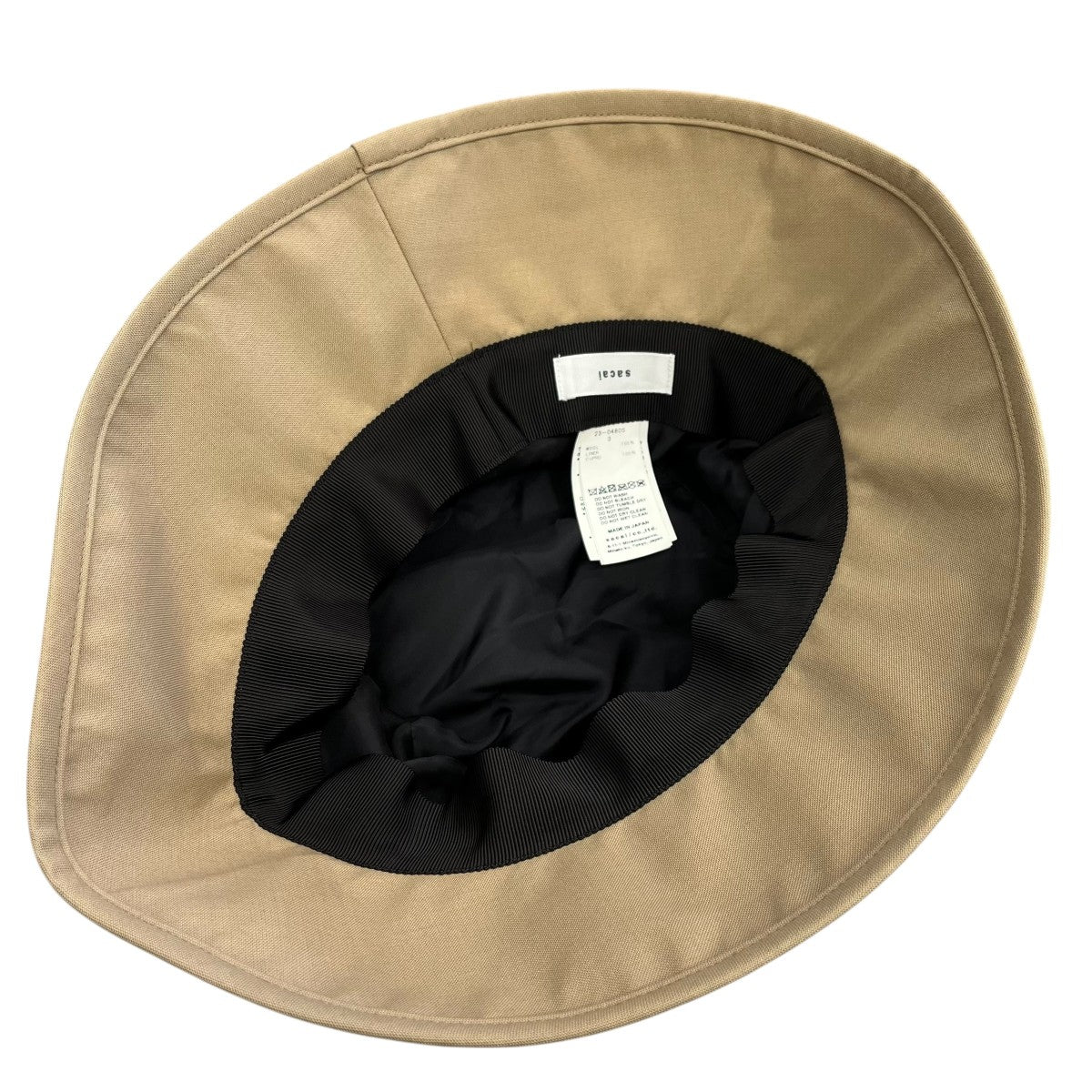 sacai(サカイ) バケットハット23-0480S 23-0480S ベージュ サイズ 3