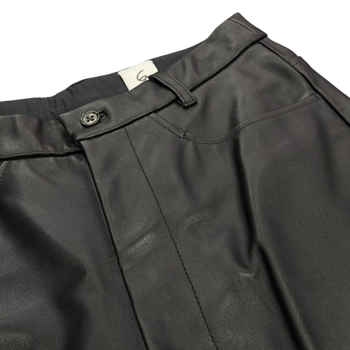 LEATHER SLIM PANTSレザーパンツ8614-199-0493