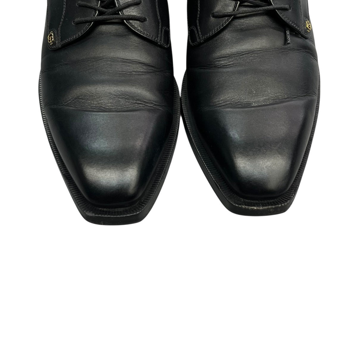 GUCCI(グッチ) 21SSレザーシューズ643621 643621 ブラック サイズ 8