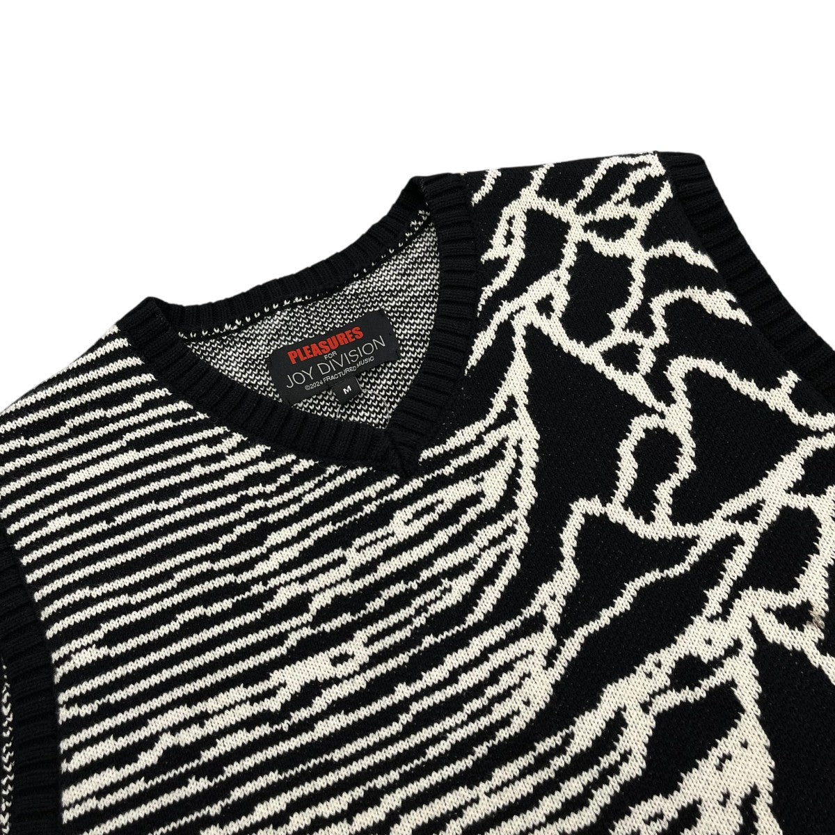 ×JOY DIVISION Interzone Sweater VestニットベストP24JD003-BLACK