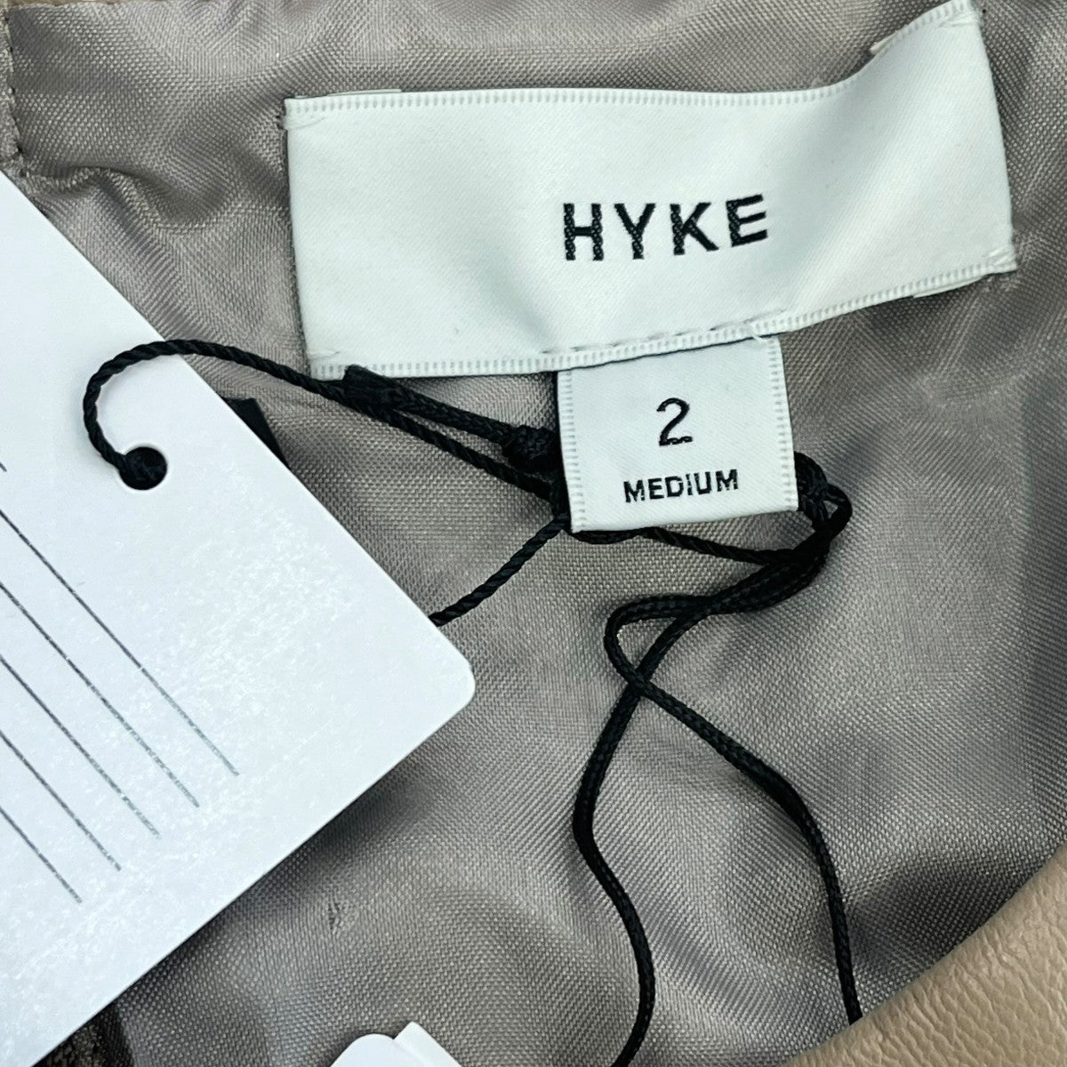 HYKE FAUX LEATHER CROPPED TOPフェイクレザーカットソー251-17497 古着・中古-7枚目のアイテム画像