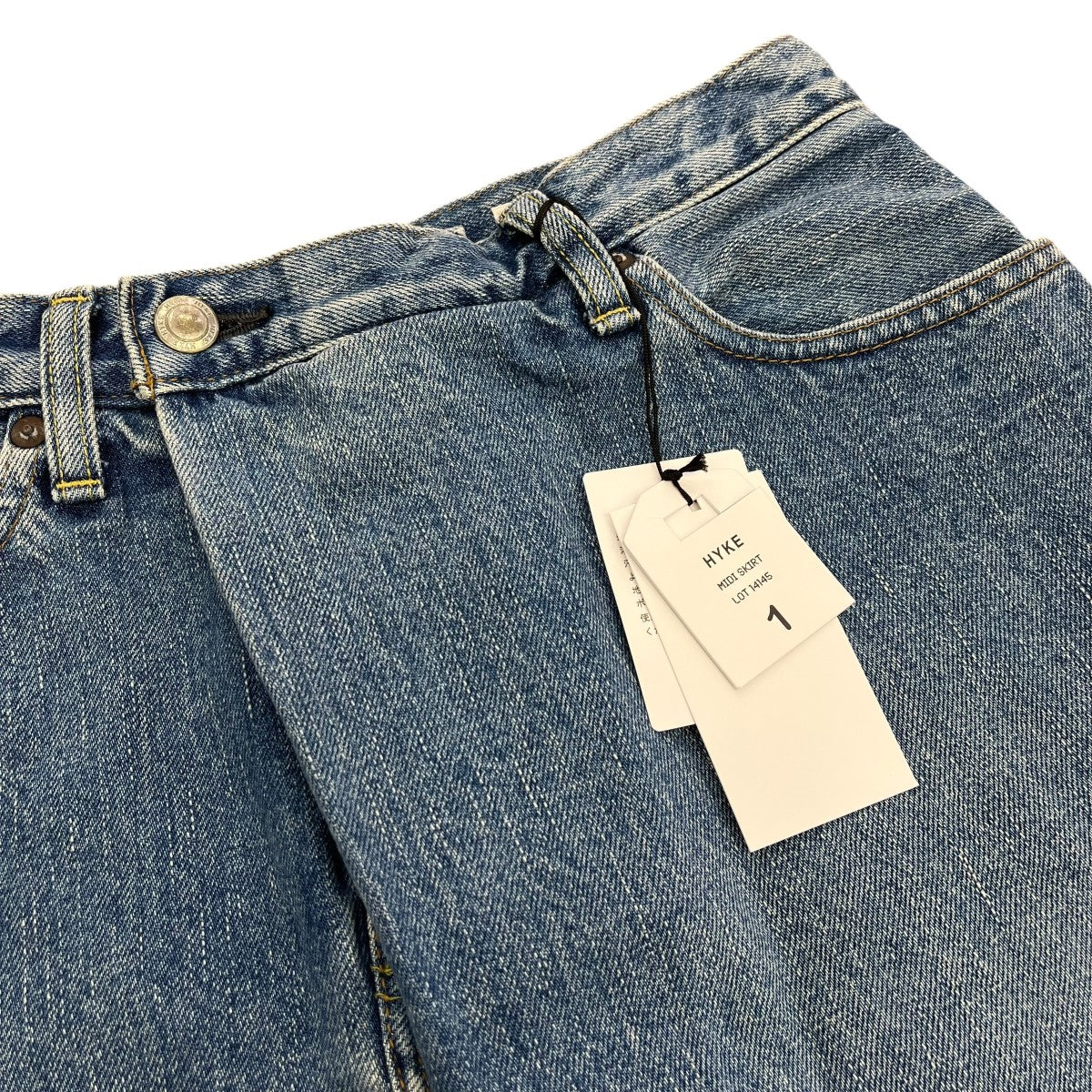 HYKE デニムスカート14145-6901 古着・中古-3枚目のアイテム画像