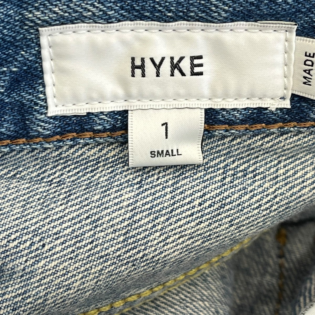 HYKE デニムスカート14145-6901 古着・中古-7枚目のアイテム画像