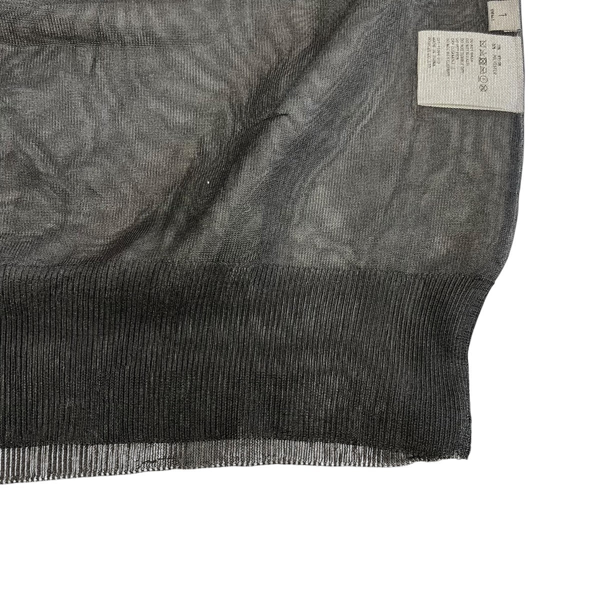 HYKE SHEER CREW NECK SWEATERシアカットソー251-11394 古着・中古-5枚目のアイテム画像