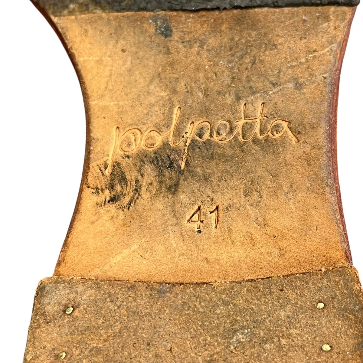 POLPETTA スウェードシューズSG P0L 古着・中古-6枚目のアイテム画像