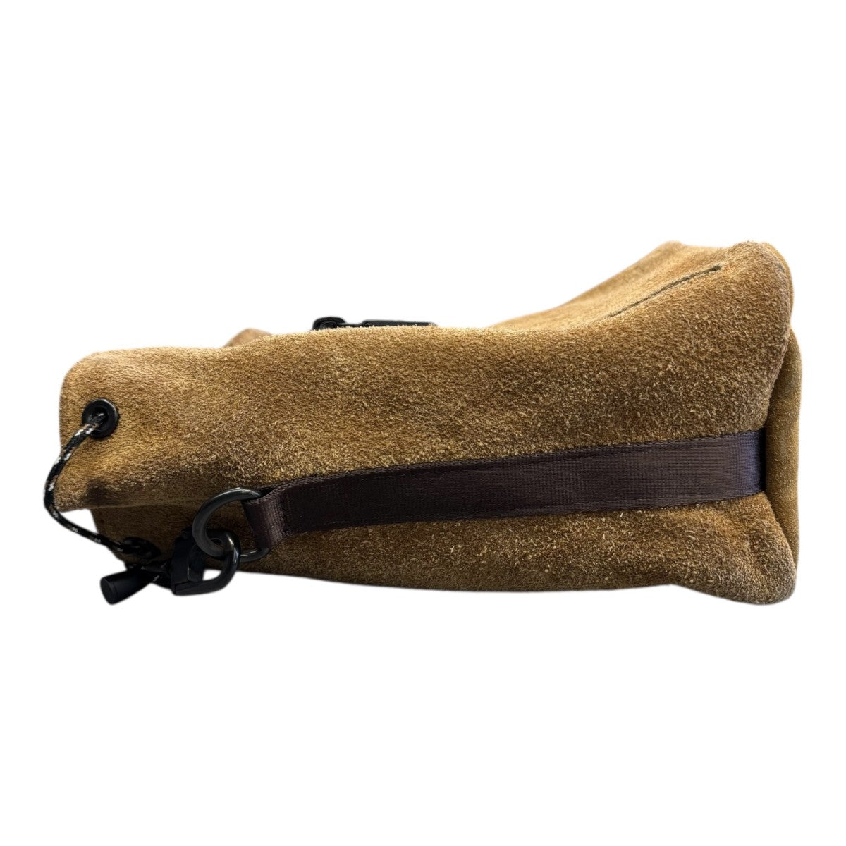 WATER PROOF SUEDE DRAWSTRING BAGショルダーバッグ091754