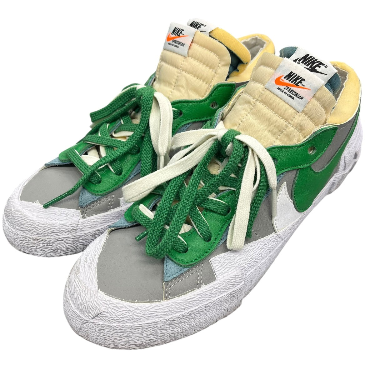 NIKE×sacai BLAZER LOWローカットスニーカーDD1877-001 古着・中古-1枚目のアイテム画像