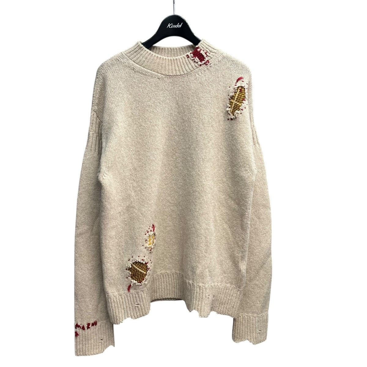 MARNI(マルニ) 24AWモックネックニットGCMG0406Q0 GCMG0406Q0 ベージュ