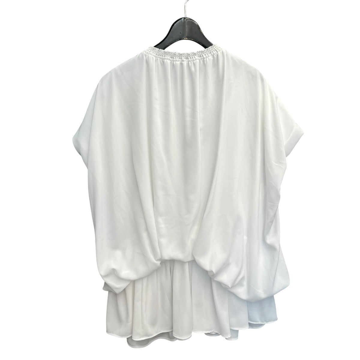 ENFOLD WAVE SHIRRING BLOUSEノースリーブブラウス300HS230-1470 古着・中古-2枚目のアイテム画像