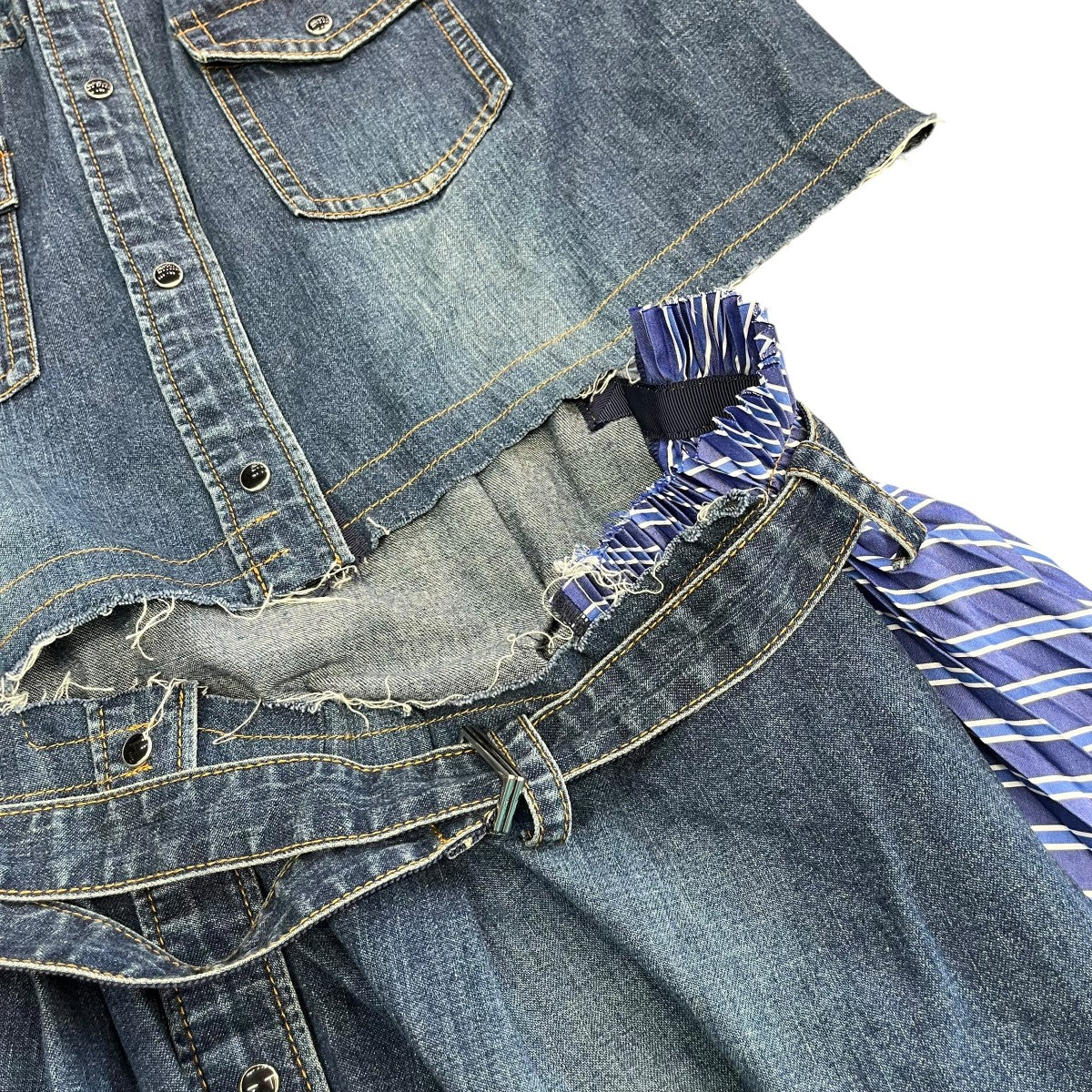 sacai デニムワンピース20-04930 古着・中古-5枚目のアイテム画像