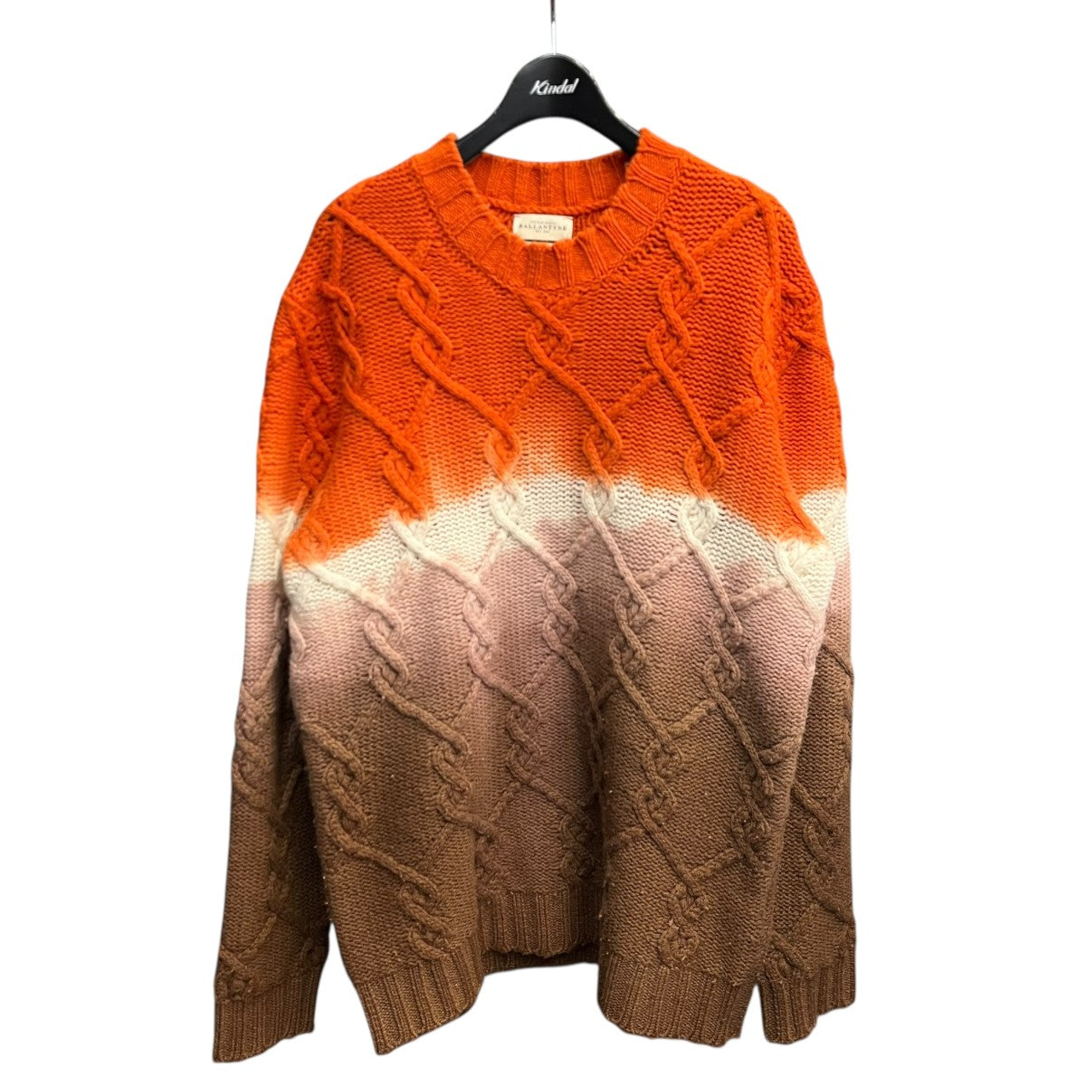 WATER SPRAY EFFECT TURTLENECK JUMPERニット