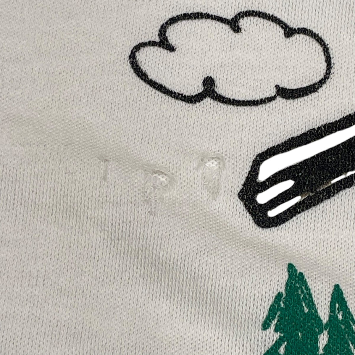 USED 80sARTEX SNOOPYフットボールTシャツ 古着・中古-8枚目のアイテム画像
