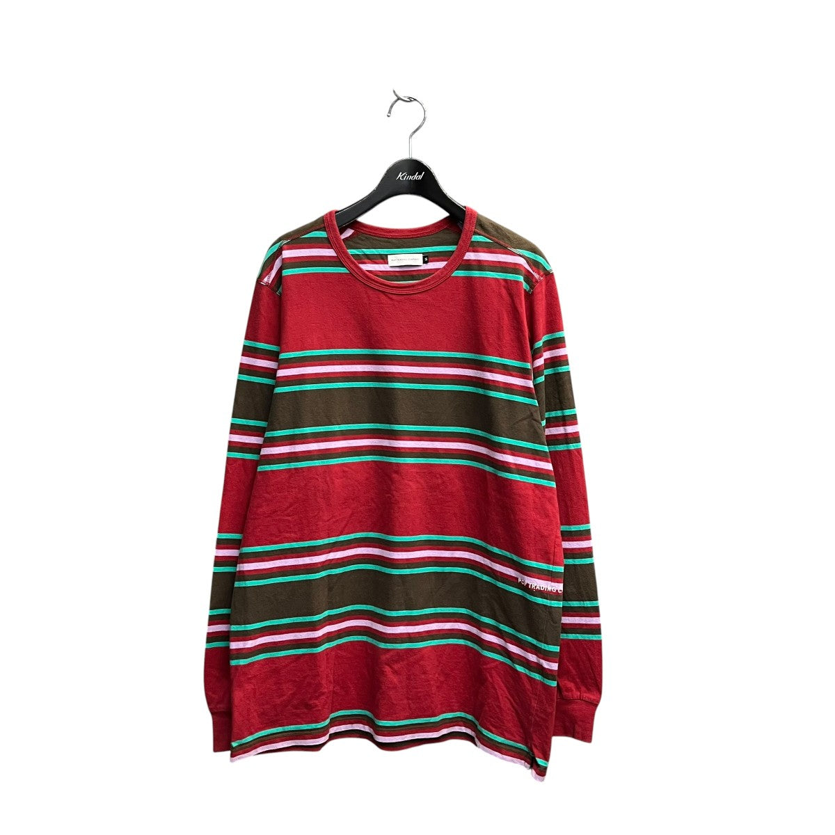 POP TRADING COMPANY ボーダーカットソー1251-343-0710 古着・中古-1枚目のアイテム画像