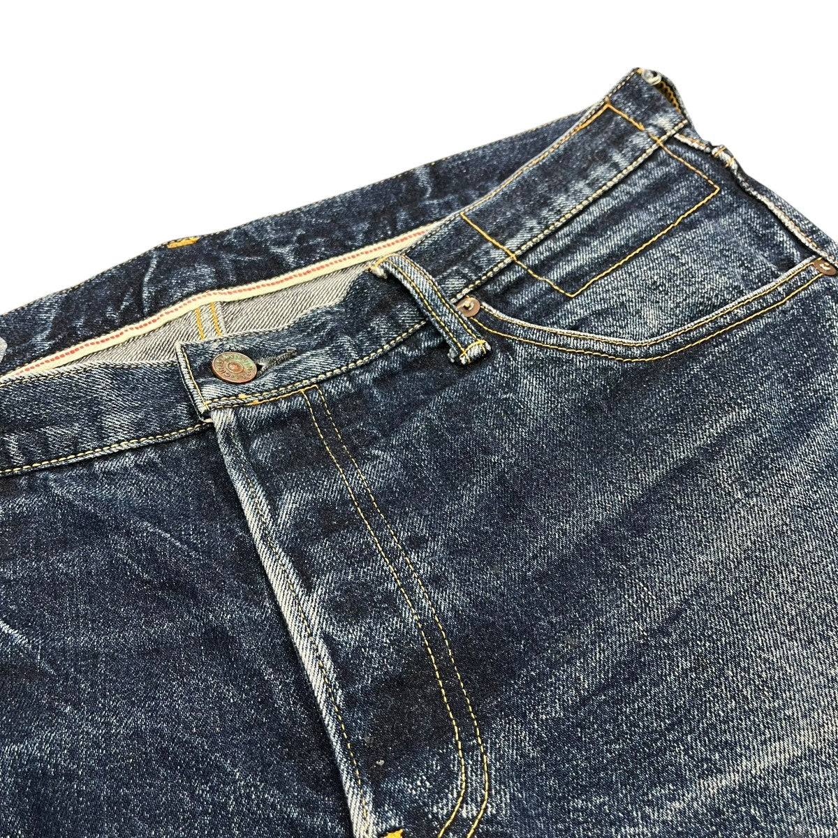 SOCIAL SCULPTURE 01 SLIM RAW MUD OD程度Ｃデニムパンツ0123205005010