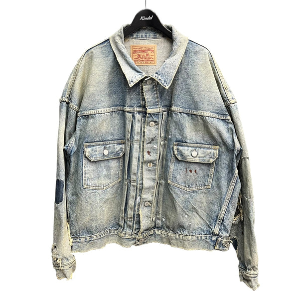 SAINT MICHAEL×Ber Ber Jin 23AWBJ DENIM JKT DAMAGEデニムジャケット