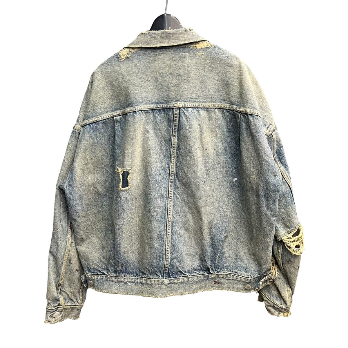 23AWBJ DENIM JKT   DAMAGEデニムジャケットSM-A23-0000-C17