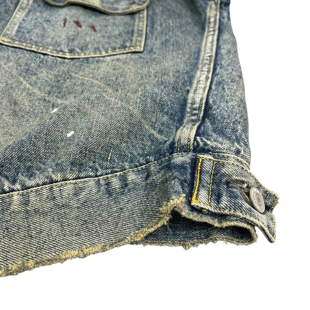 23AWBJ DENIM JKT   DAMAGEデニムジャケットSM-A23-0000-C17