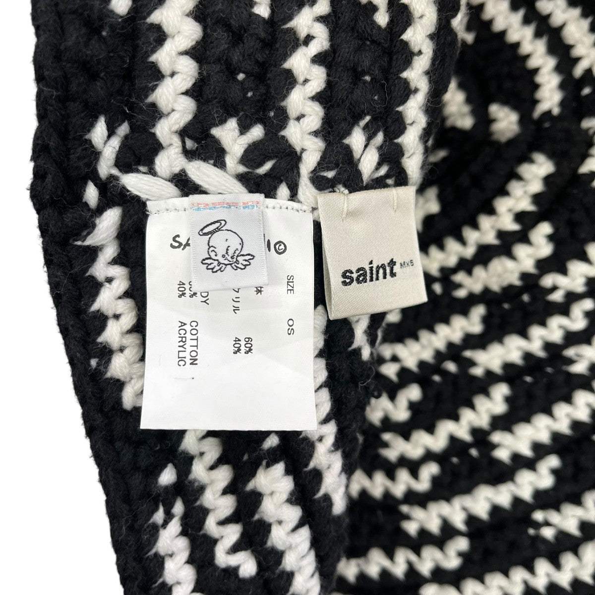 KNIT BUCET HATクロシェハットSM-HR8-0000-084