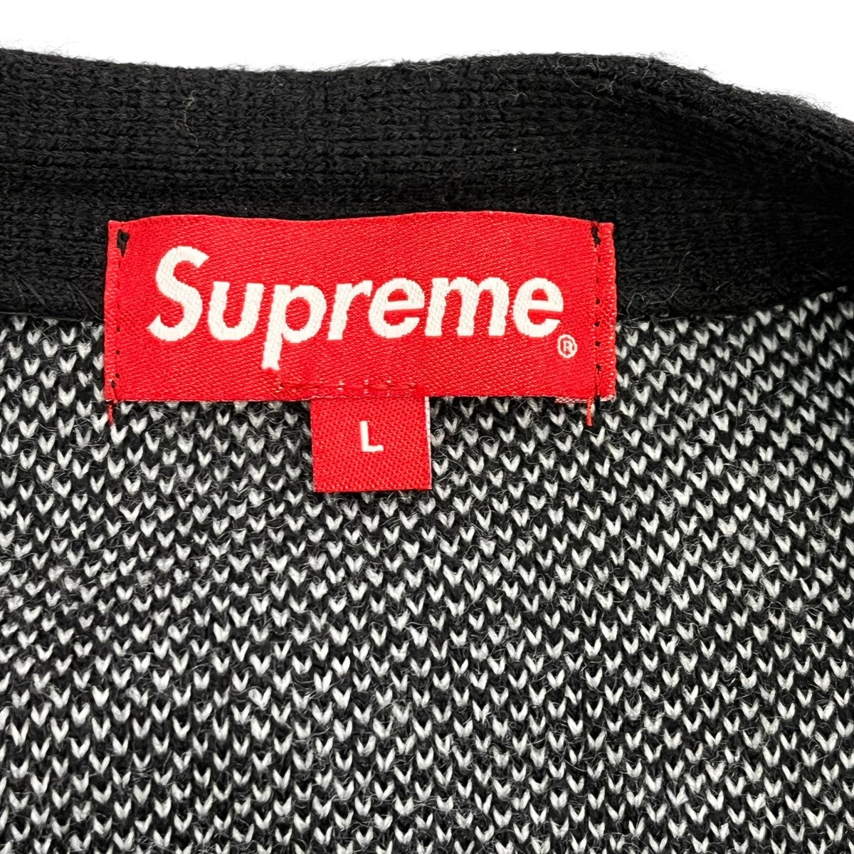 Supreme(シュプリーム) 20SSBrushed Polka Dot Cardigan BLACK