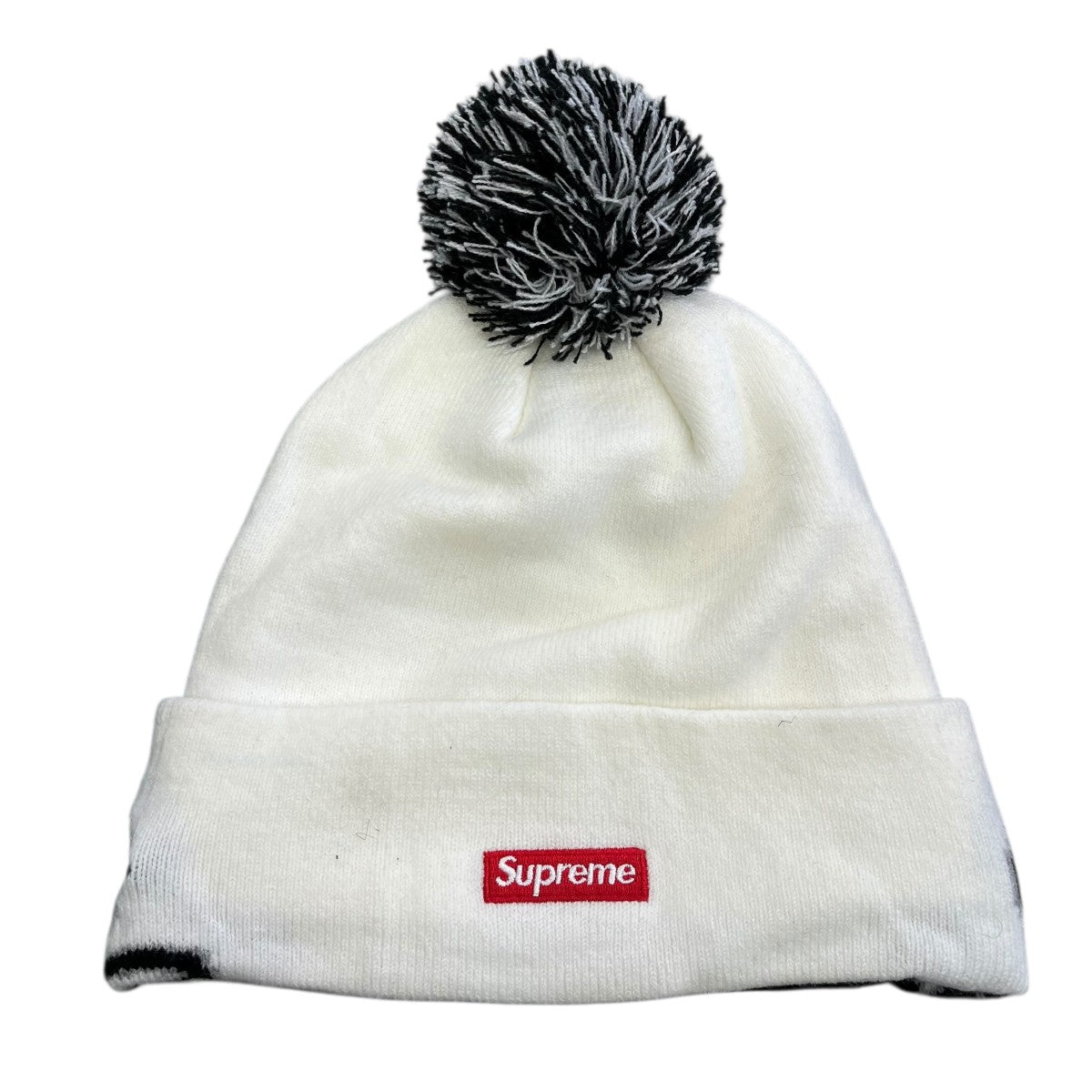 Supreme 19AWScript Cuff Beanieニット帽 古着・中古-1枚目のアイテム画像