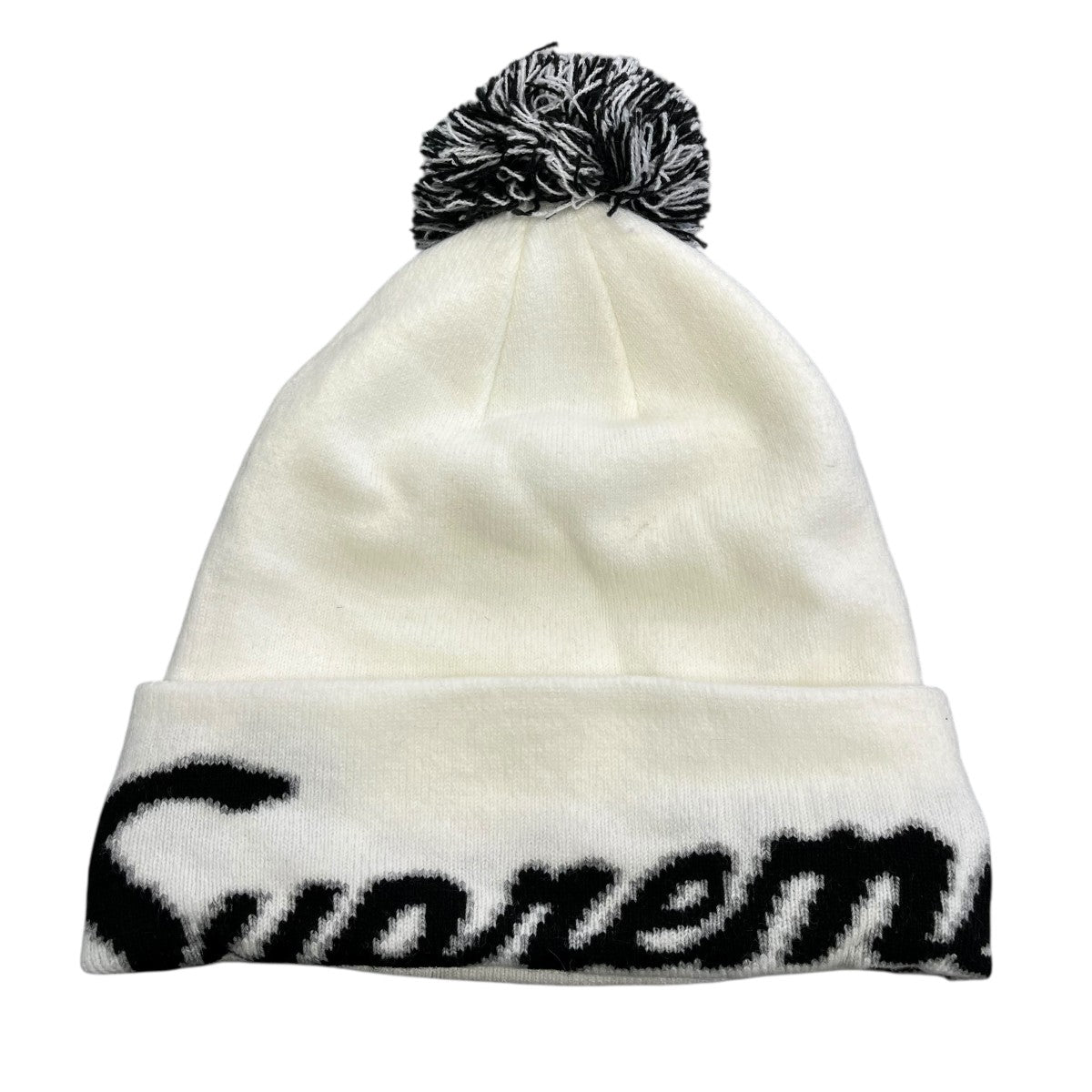 Supreme 19AWScript Cuff Beanieニット帽 古着・中古-2枚目のアイテム画像