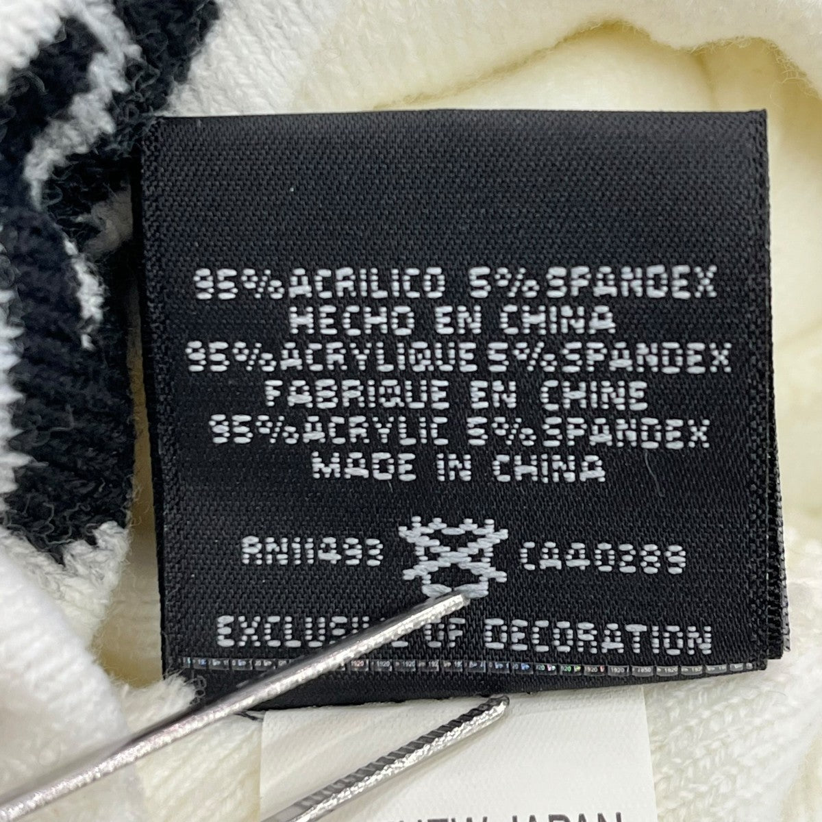 Supreme 19AWScript Cuff Beanieニット帽 古着・中古-4枚目のアイテム画像