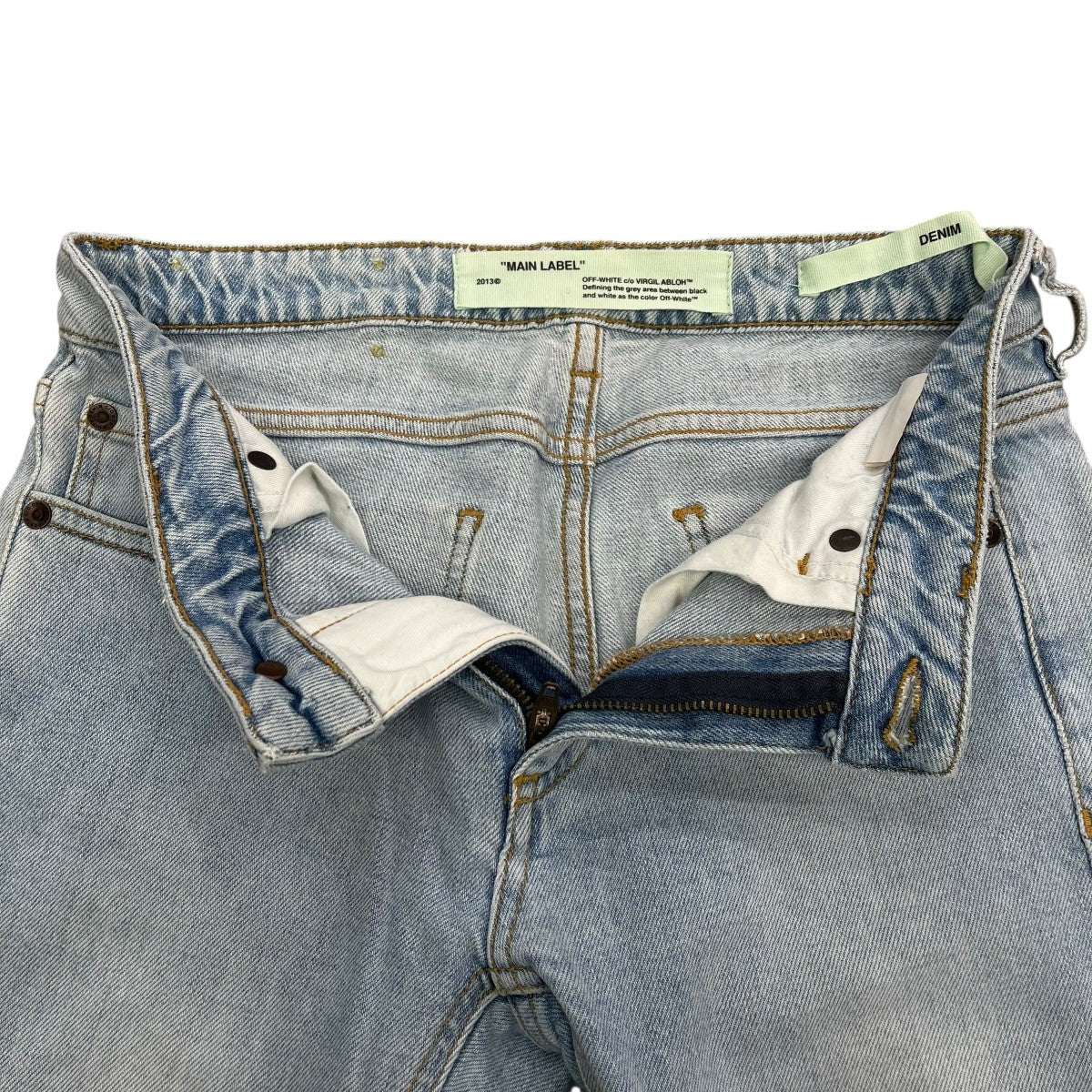 OFFWHITE デニムパンツOWCE006E17149095 古着・中古-3枚目のアイテム画像