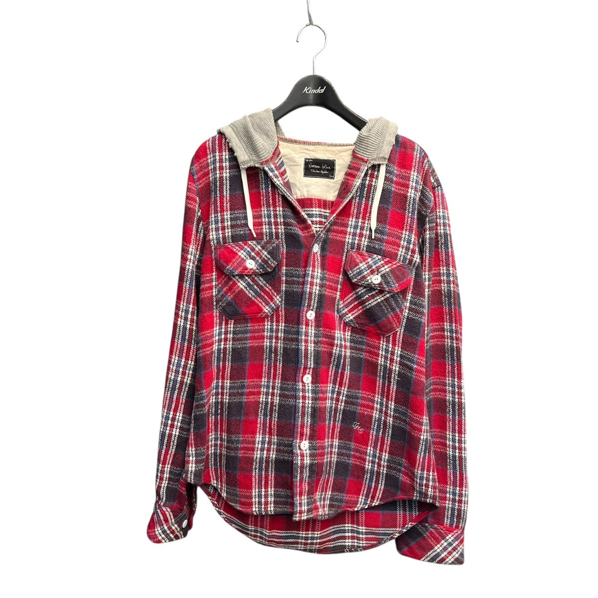 NUMBER NINE 05aw ハイストリート期 THS期 フードネルシャツ NUMBER(N)INE ナンバーナイン 05AW ハイストリート期 宮下貴裕 本人期