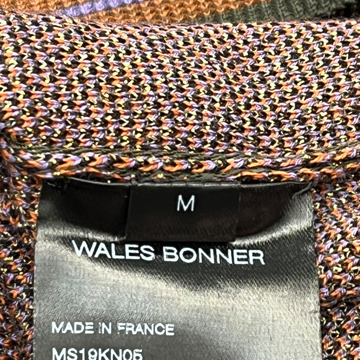 WALES BONNER(ウェールズボナー) ニットベストMS19KN05 MS19KN05