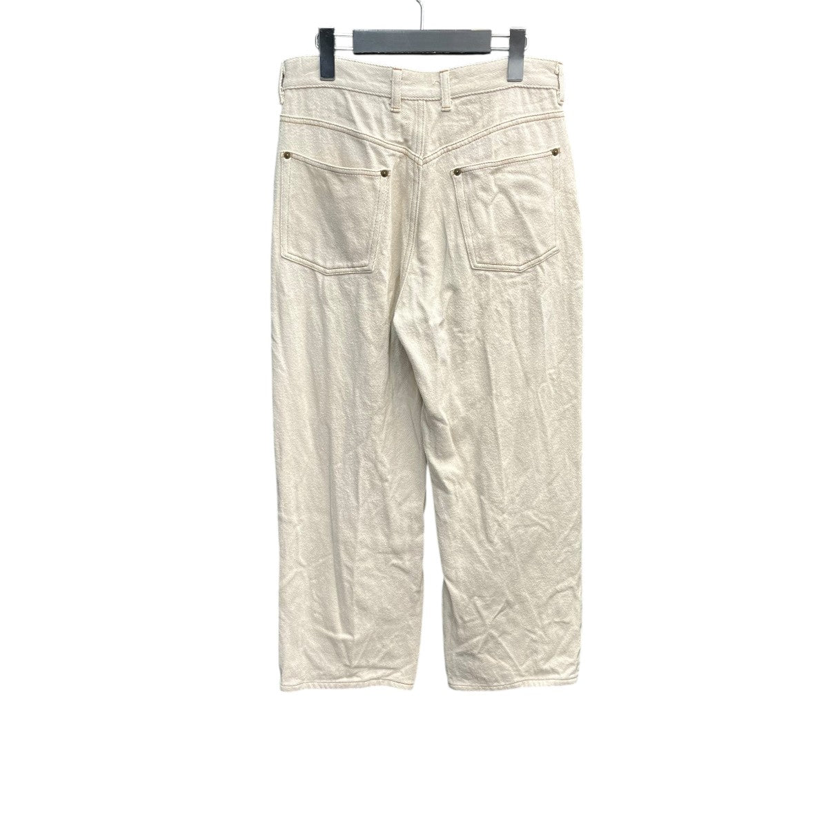 パンツ SILK NEP DENIM PANTS WHITE cornier SILK NEP DENIM PANTS｜WHITE – Cornier