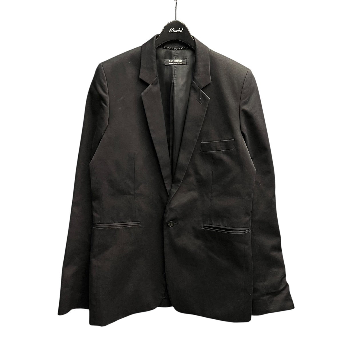 RAF SIMONS(ラフシモンズ) 04AWWAVES期テーラードジャケット ブラック RAF SIMONS(ラフシモンズ) 04AWWAVES期テーラードジャケット ブラック