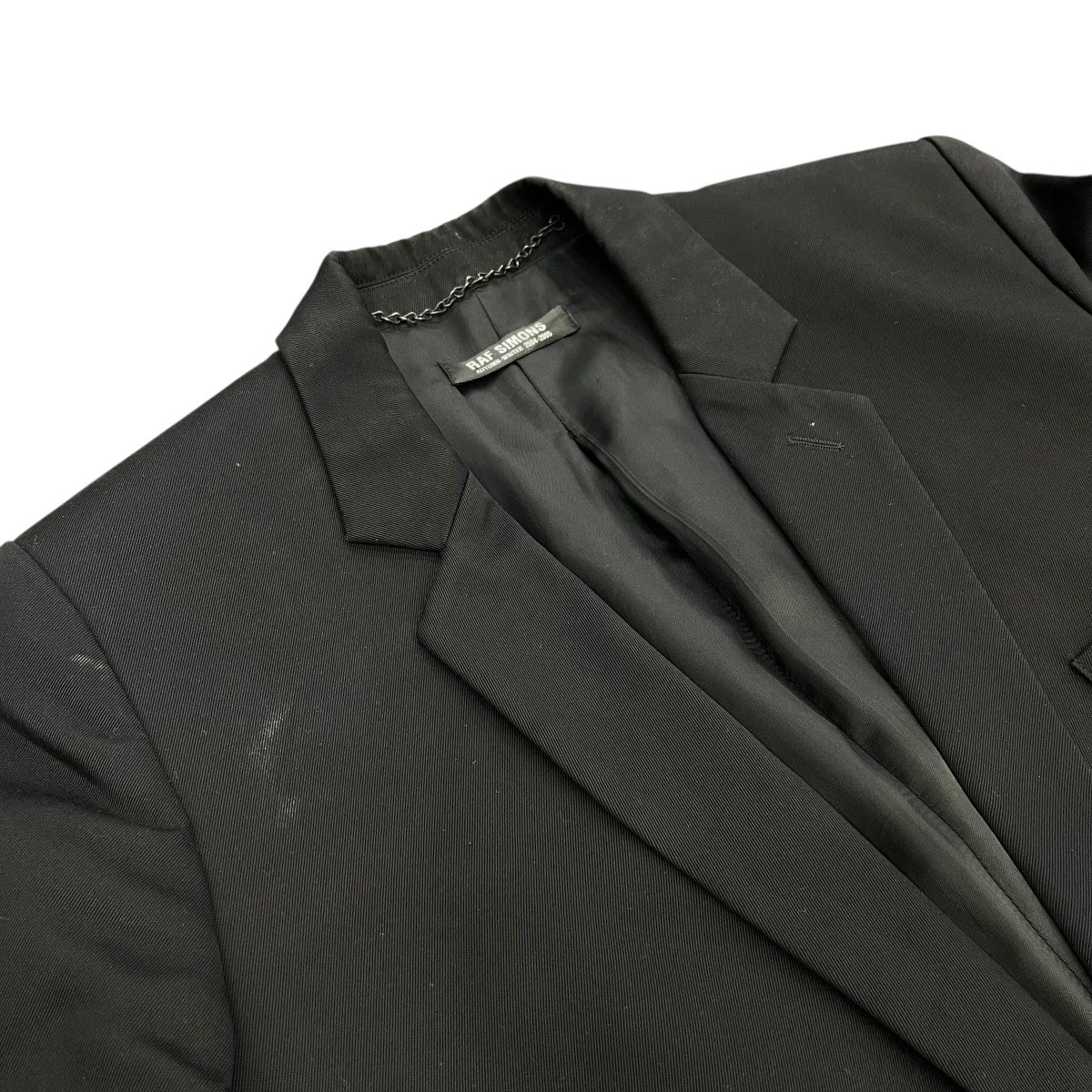 RAF SIMONS(ラフシモンズ) 04AWWAVES期テーラードジャケット ブラック
