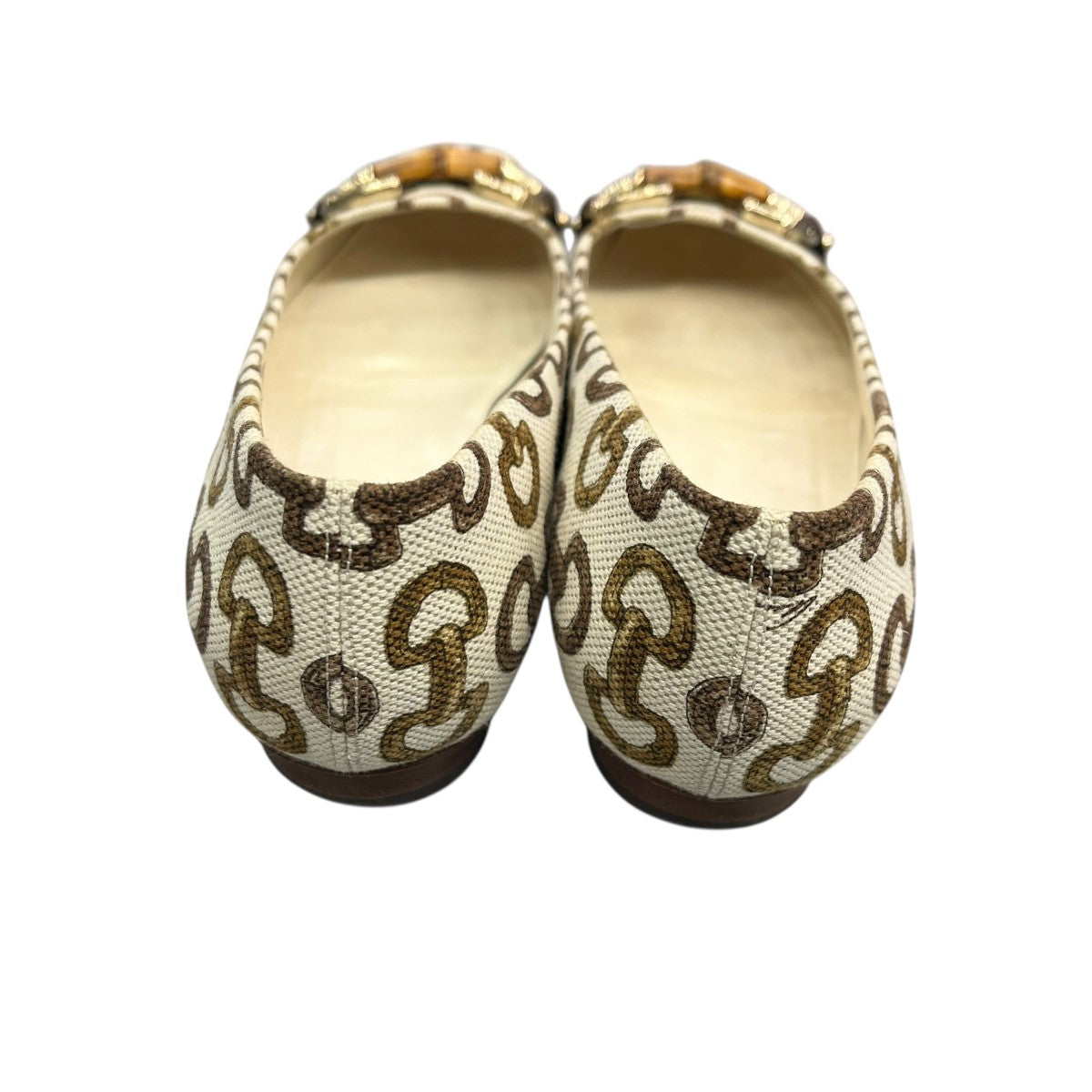 Gucci ベージュ オープントゥパンプス Gucci ベージュ オープントゥパンプス GUCCI レディース オープントゥ