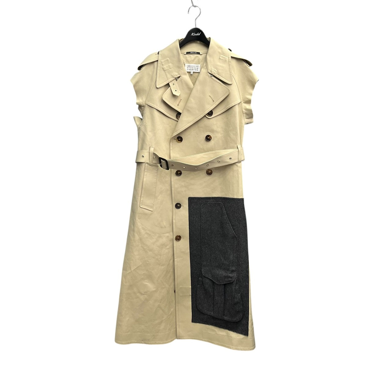 Maison Margiela 21AWノースリーブコートS51AH0178 S52585 古着・中古-1枚目のアイテム画像