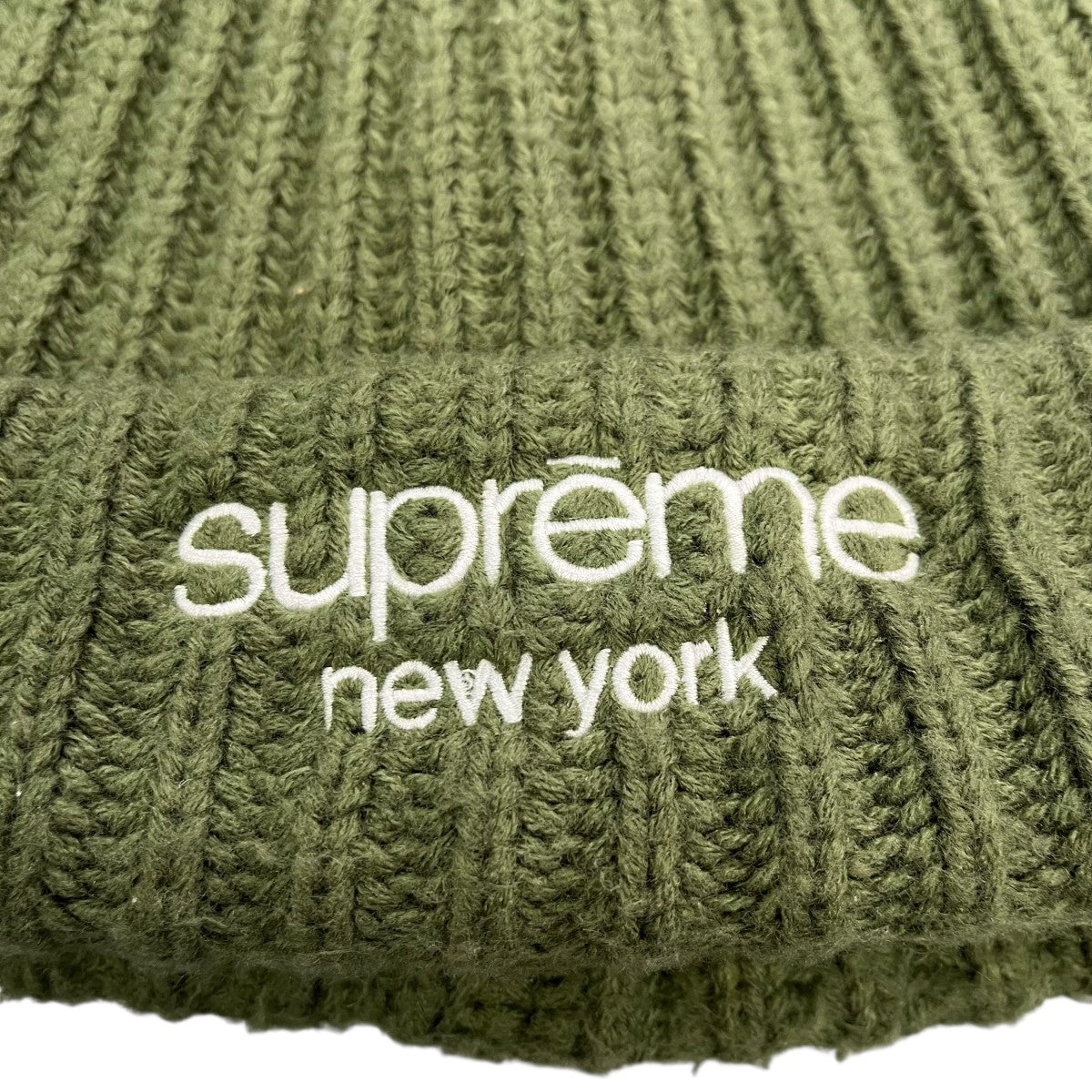 23AWClassic Logo Chunky Ribbed Beanieニット帽