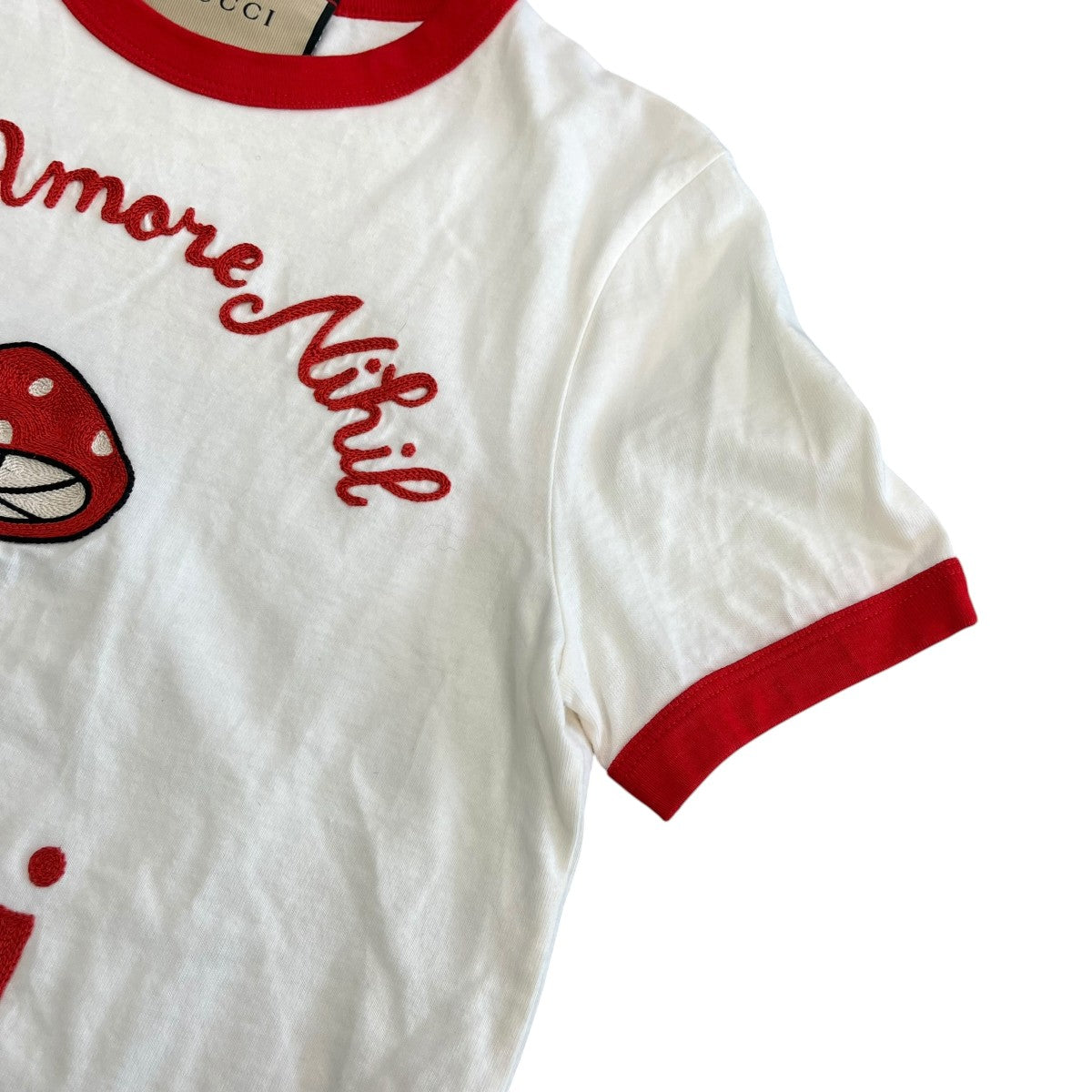 GUCCI リンガーTシャツ723566 古着・中古-4枚目のアイテム画像
