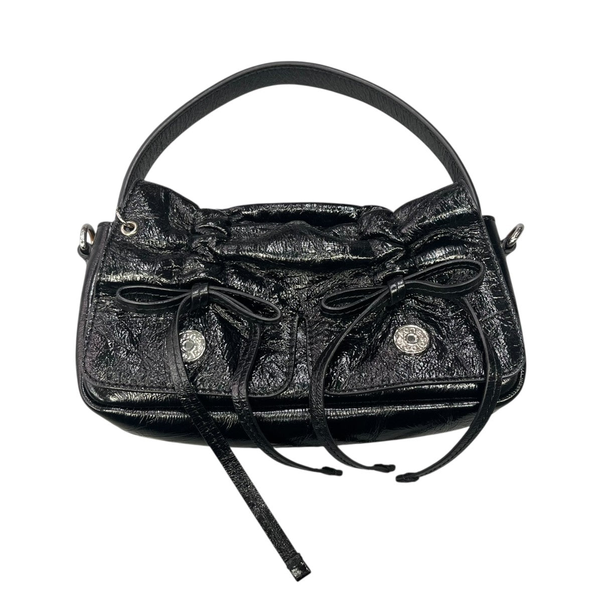 ACNE STUDIOS Multipocket Micro Crossbody Crinkiedショルダーバック 古着・中古-1枚目のアイテム画像
