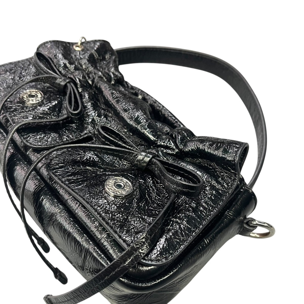 ACNE STUDIOS Multipocket Micro Crossbody Crinkiedショルダーバック 古着・中古-6枚目のアイテム画像