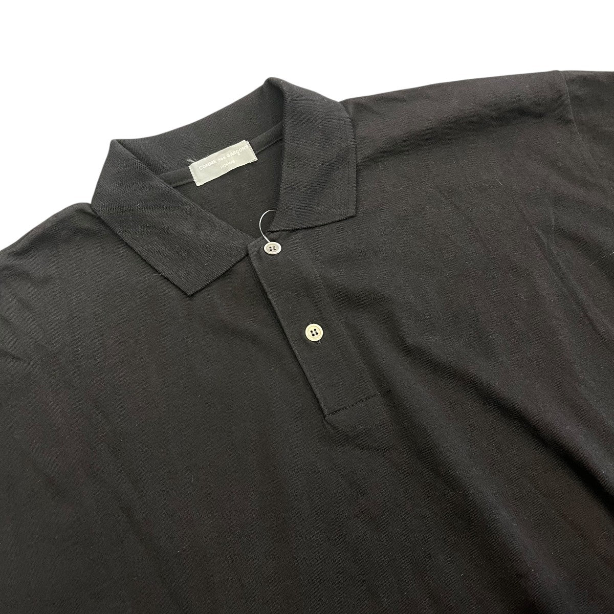 希少デザインCOMME des GARCONS HOMME 田中オム ポロシャツ COMME des GARCONS HOMME(コムデギャルソンオム) 80s AD表記なし 田中