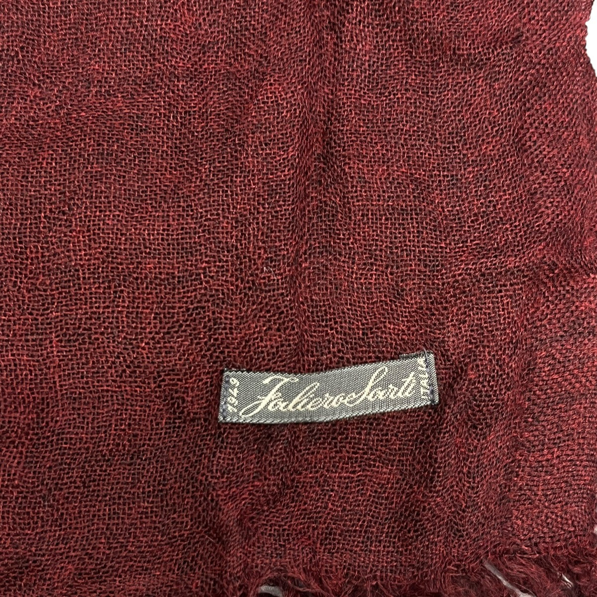 Faliero Sarti カシミヤシルクストール 古着・中古-3枚目のアイテム画像
