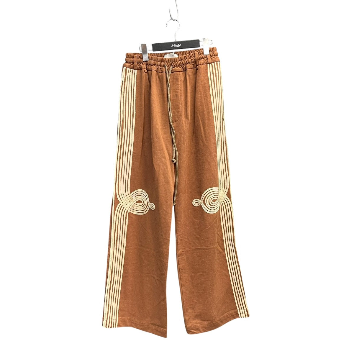 APPLIQUE RELAXED LOUNGE PANT -SOFT ROOTS JERSEYスウェットパンツ251 MPTO96A SOFTBRN