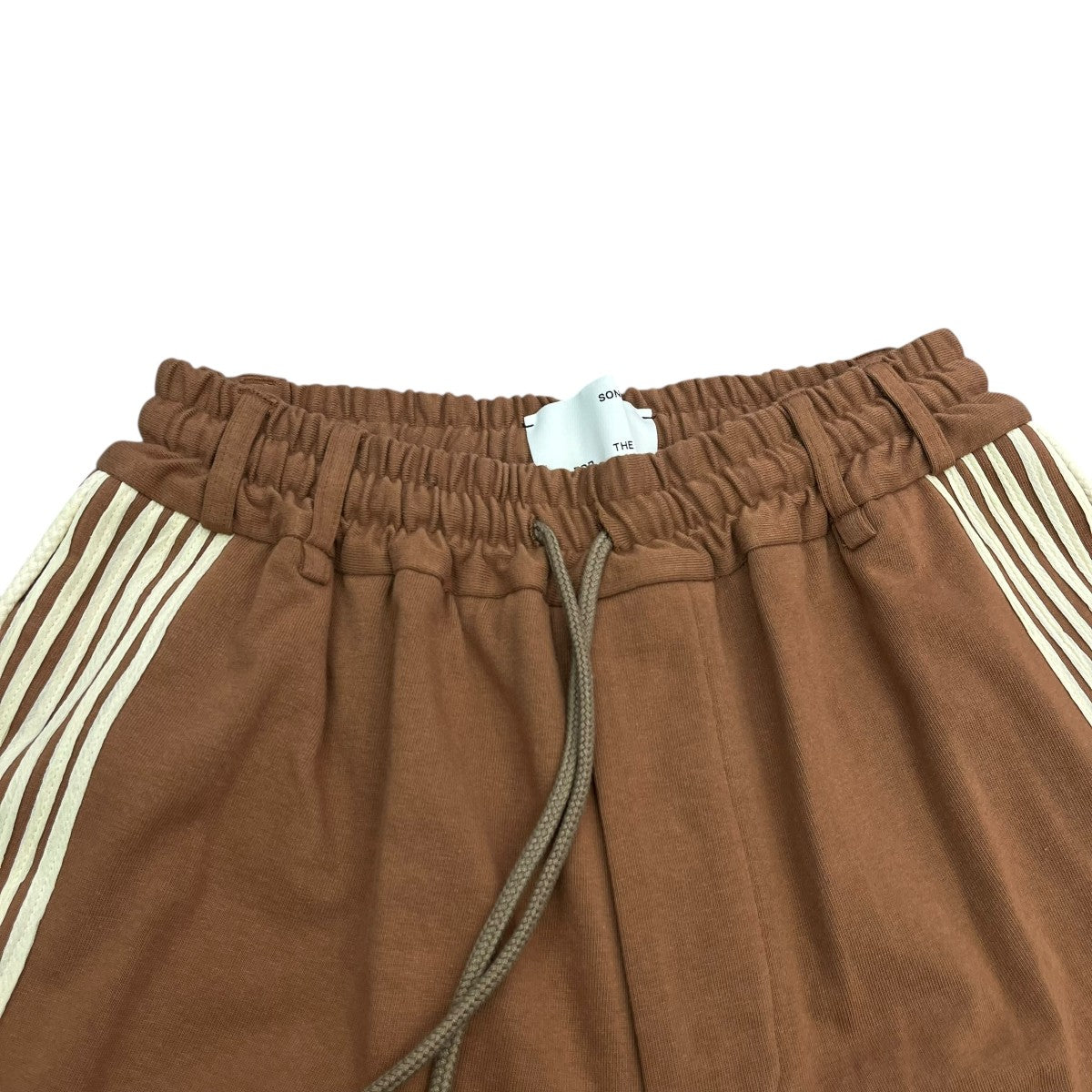 Song for the Mute APPLIQUE RELAXED LOUNGE PANT -SOFT ROOTS JERSEYスウェットパンツ251 MPTO96A SOFTBRN 古着・中古-3枚目のアイテム画像