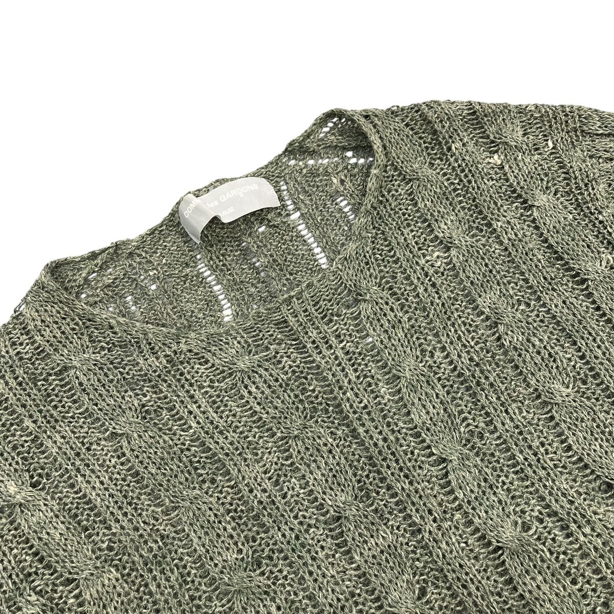 COMME des GARCONS HOMME AD1998シアーニットHN-020030 古着・中古-3枚目のアイテム画像