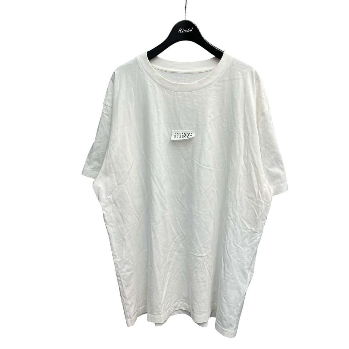 MM6 Maison Margiela 25SSナンバリング ロゴTTシャツSH0GC0033 古着・中古-1枚目のアイテム画像